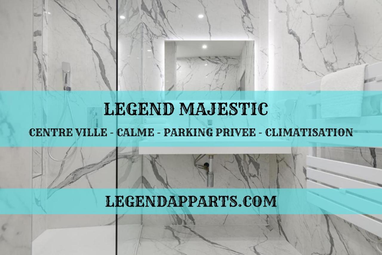 Legend Majestic - Parking Privé- Climatisation - Gare - Centre Ville Mâcon Exterior foto